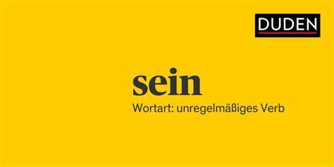 duden sein|sein meaning in german.